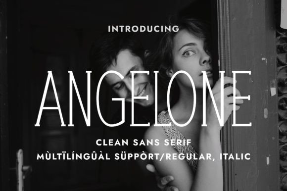 Angelone: A Display Slab Serif That Elevates Campaign Visuals