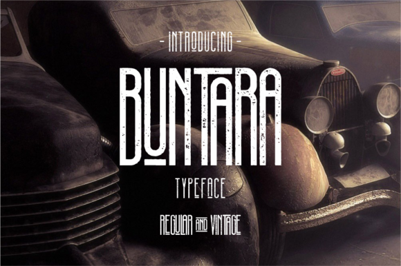 Buntara: A Display Font That Makes Your Brand Feel Intentional