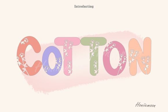 Cotton: A Playful, Polished Display Font for Small Brands