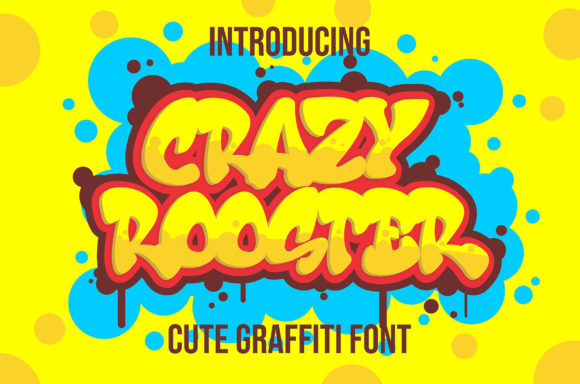 Crazy Rooster: A Bold Display Font That Makes Your Brand Instantly Memorable