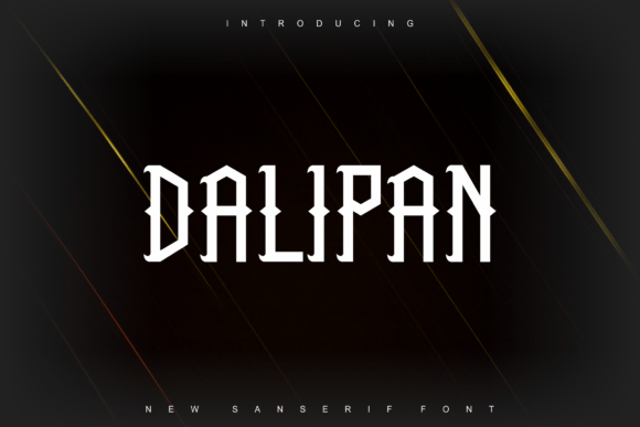 Dalipan: A Clean Sans Serif Font for Confident Branding