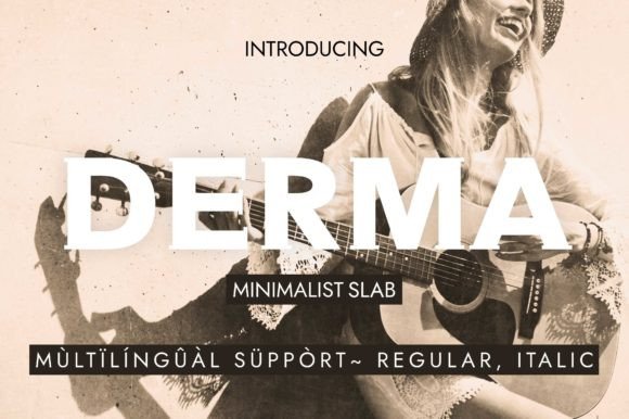 Derma: A Bold Slab Serif Font for Scroll-Stopping Marketing