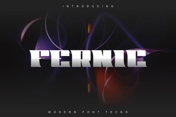 Fernic: A Bold, Modern Display Font That Cuts Through the Feed