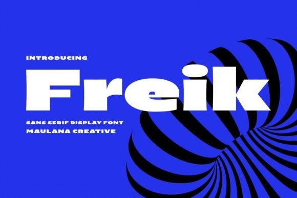 Freik: A Bold, Friendly Sans Serif Font for Real Business Branding