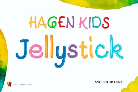 Hagen Kids Jellystick: A Playful Color Font for Editorial Charm