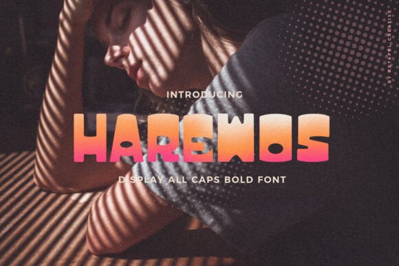 Harewos: A Display Font That Earns Its Space