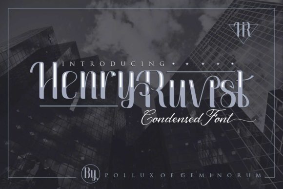 Henry Ruvist: A Display Font That Cuts Through the Feed