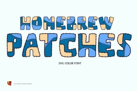 Homebrew Patch: A Playful Color Font for Handmade Charm