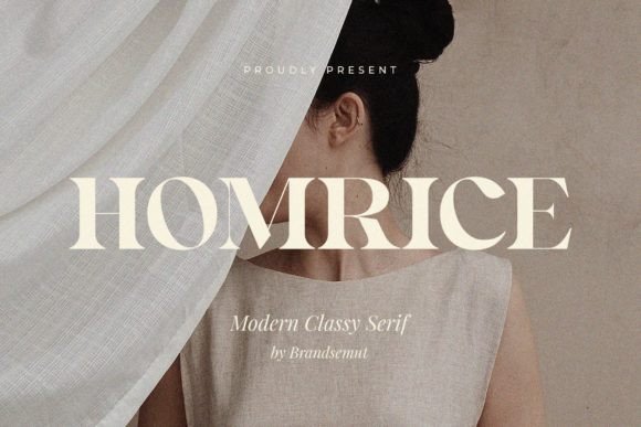 Homrice: A Serif Font That Makes Your Headlines Instantly Clear