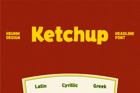 Hu Ketchup: A Retro-Script Display Font That Elevates Digital Headlines