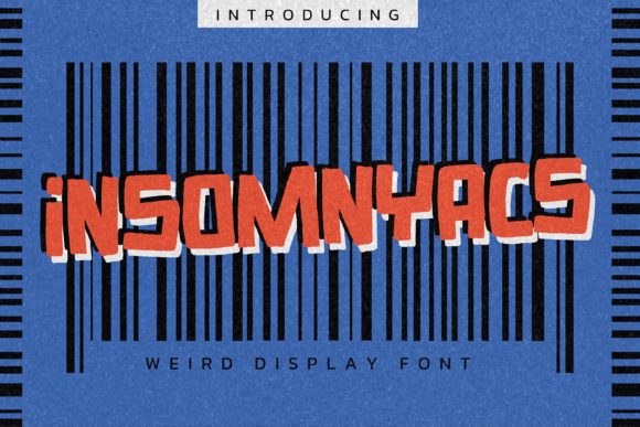 Insomnyacs: A Bold Display Font for Editorial Impact