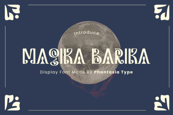 Magika Barika: A Vintage Display Font That Feels Like Home