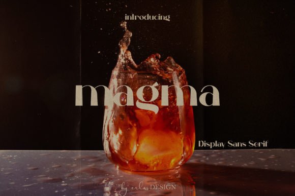 Magma: A Modern Sans Serif Font for Small Business Branding