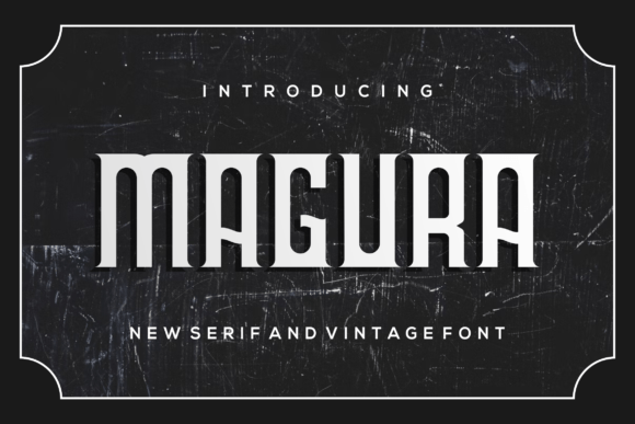 Magura: A Playful Serif Font That Pops in Campaign Visuals