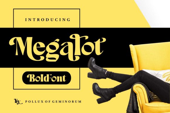 Megalot: A Bold Display Font That Makes Your Brand Instantly Memorable