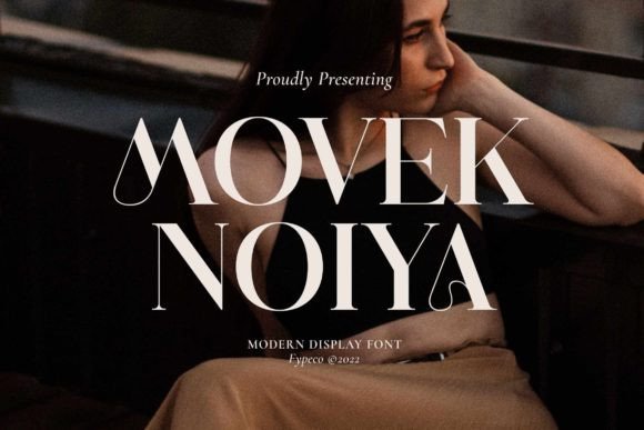 Movek Noiya: A Thoughtful Serif Display Font for Editorial Calm
