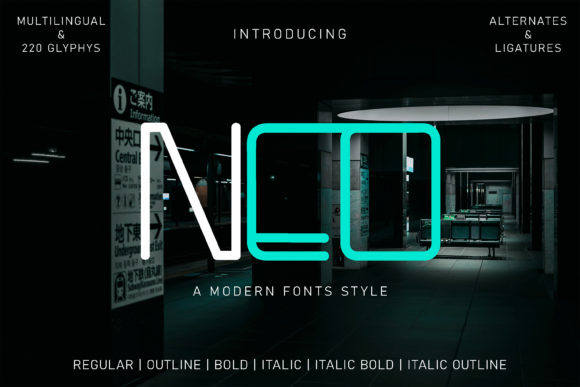 Neo: A Display Font That Earns Its Space