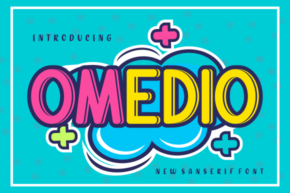 Omedio: A Playful, Purposeful Sans Serif Typeface