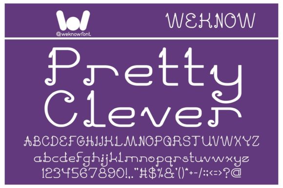 Pretty Clever: A Display Font That Elevates Your Brand