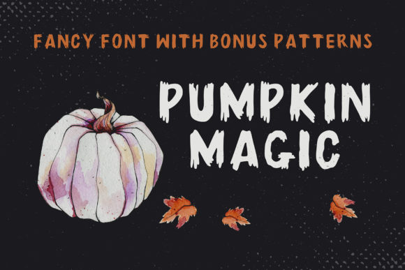 Pumpkin Magic: A Display Font That Feels Like a Creative Spark