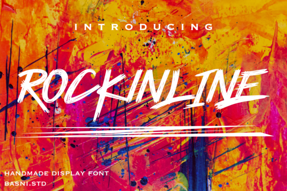 Rockinline: A Display Font That Anchors Your Campaign Message