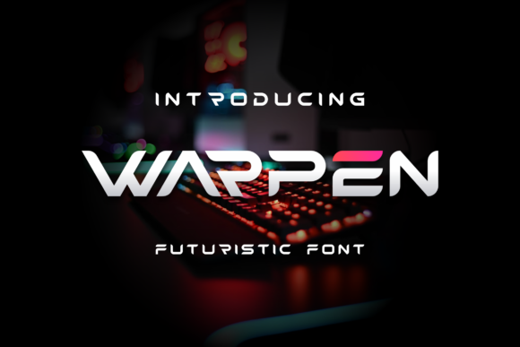 Warpen: A Display Font That Commands Attention